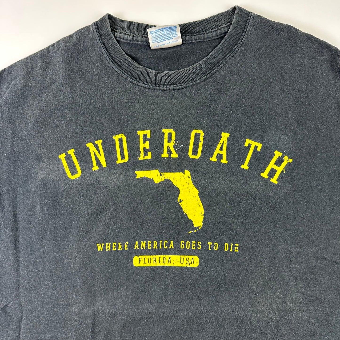 Vintage 2000s Underoath Shirt Large Where America Goes To Die