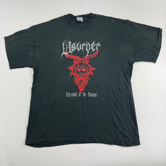Vintage 90s Usurper Shirt XL Threshold Of The Usurper