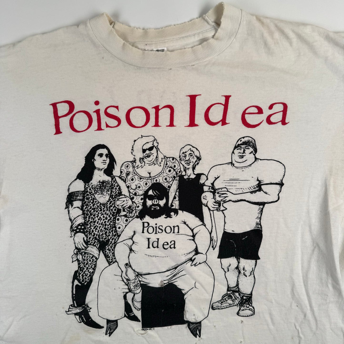 Vintage 90s Poison Idea Long Sleeve Shirt XL Kings Of Punk