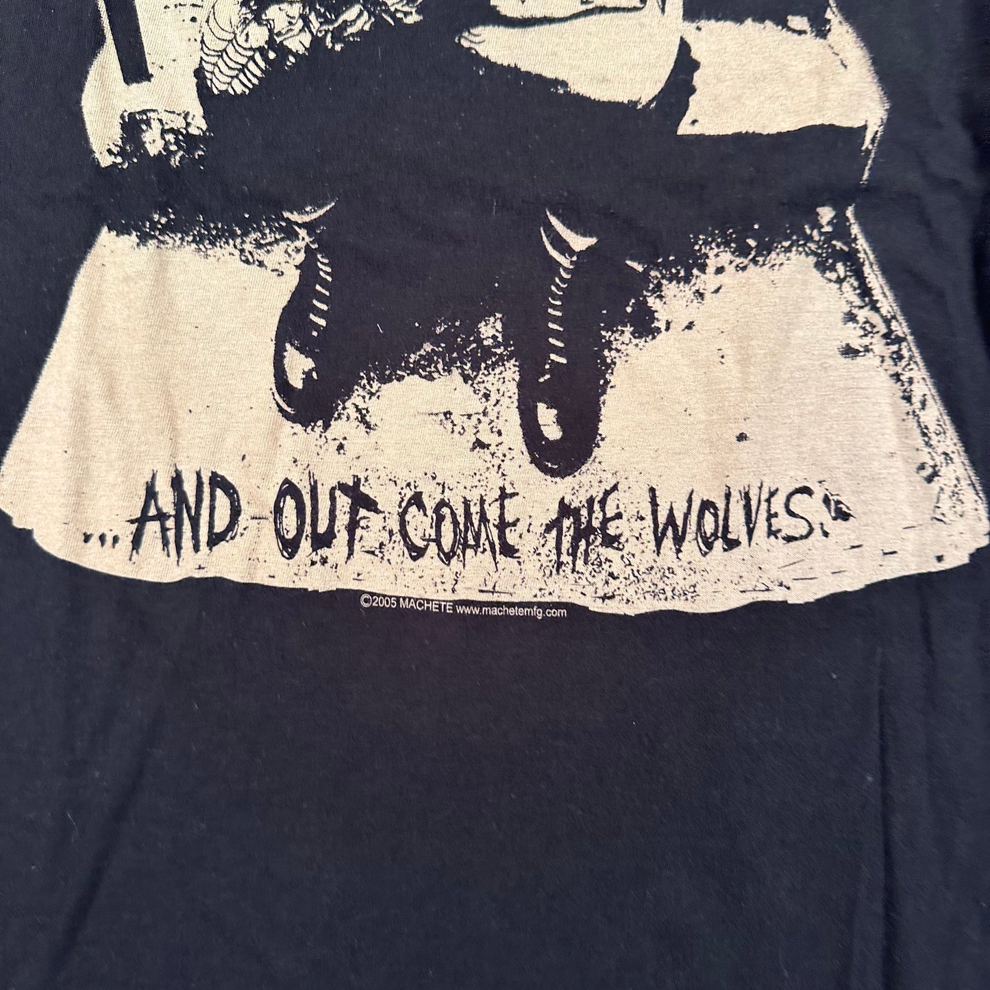 Vintage 2005 Rancid Shirt Medium And Out Comes The Wolves