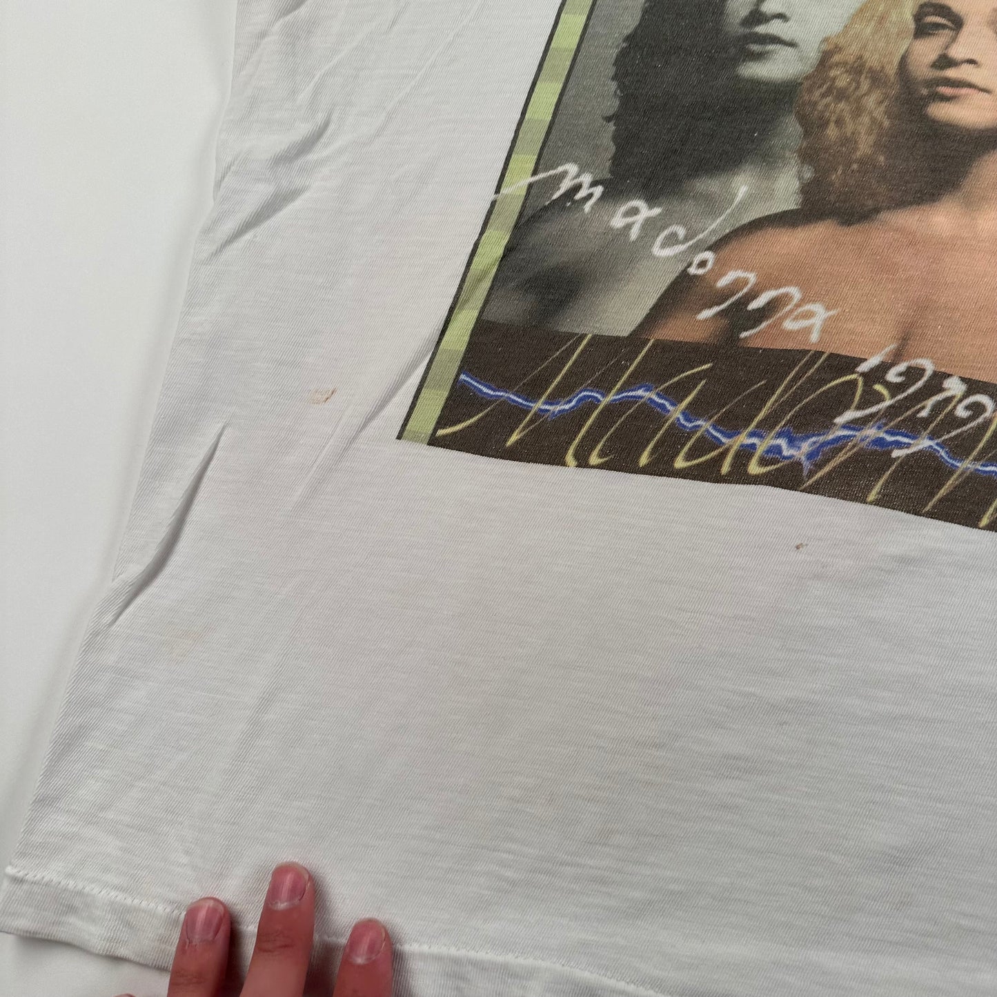 Vintage 80s Madonna Shirt Large