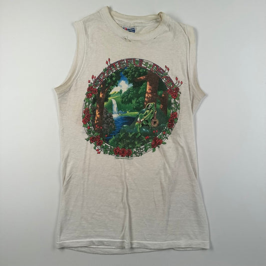 Vintage 1984 Grateful Dead Tank Top Shirt Small Summer Tour