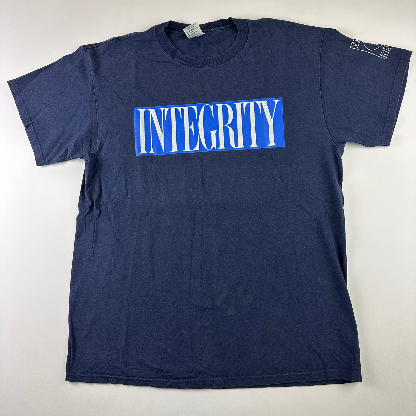 Vintage 90s Integrity Shirt Large In Contrast Of Sin