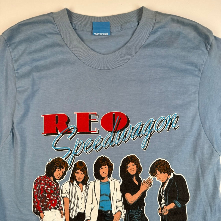 Vintage 1981 Reo Speedwagon Shirt Large Hi Infidelity