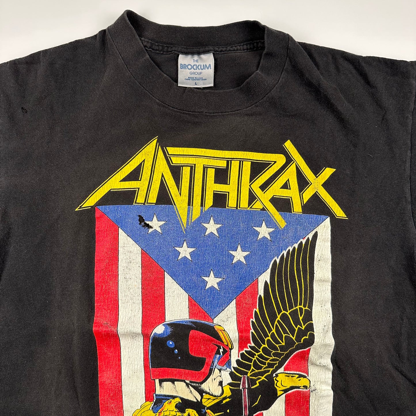 Vintage 90s Anthrax Shirt Large We Are The Law