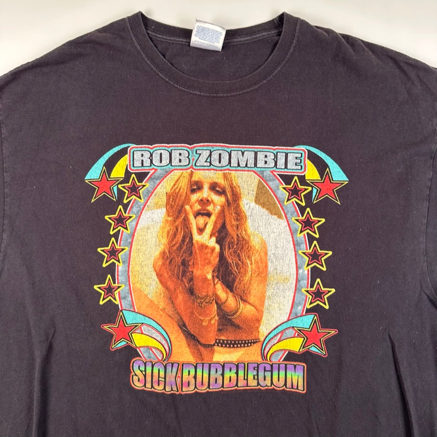 Vintage 2000s Rob Zombie Shirt XXL Sick Bubblegum