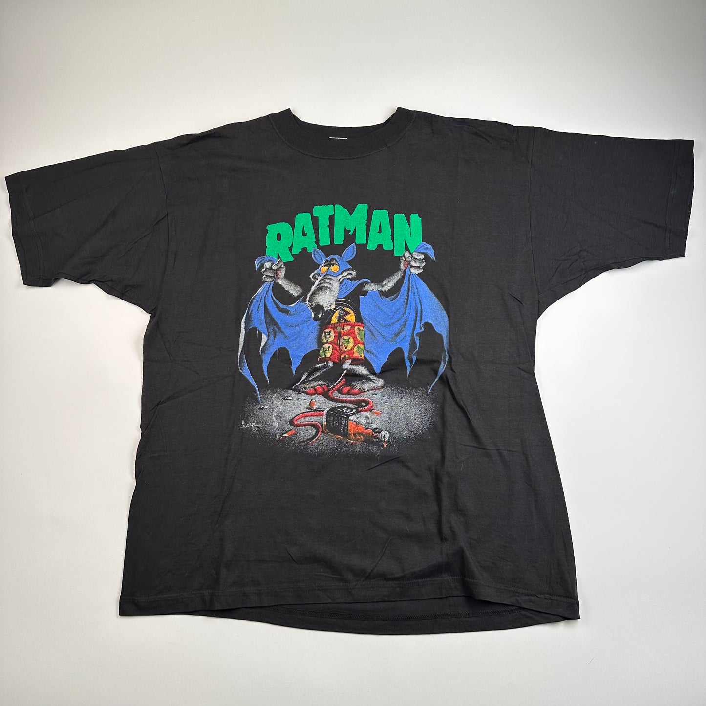 Vintage 90s Risk Shirt XL Ratman