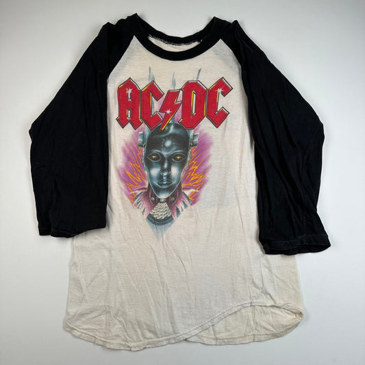 Vintage 1986 AC/DC Shirt Medium Who Made Who