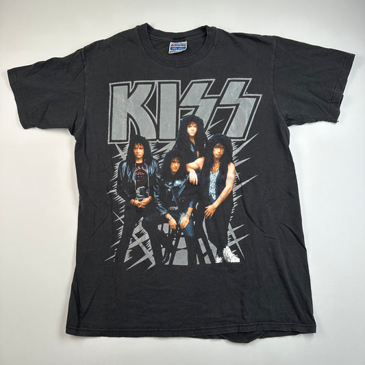 Vintage 1990 Kiss Shirt Large Hot In The Shade