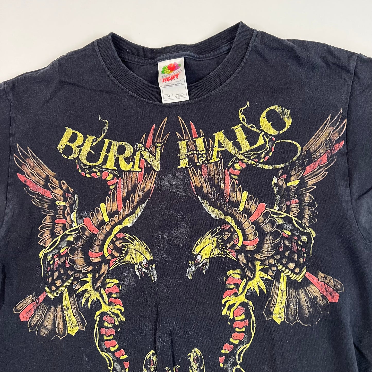 2009 Burn Halo Shirt Medium Rockin' America