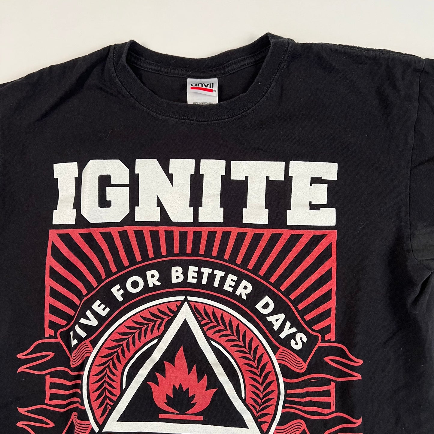 Vintage Ignite Shirt Medium Live For Better Days