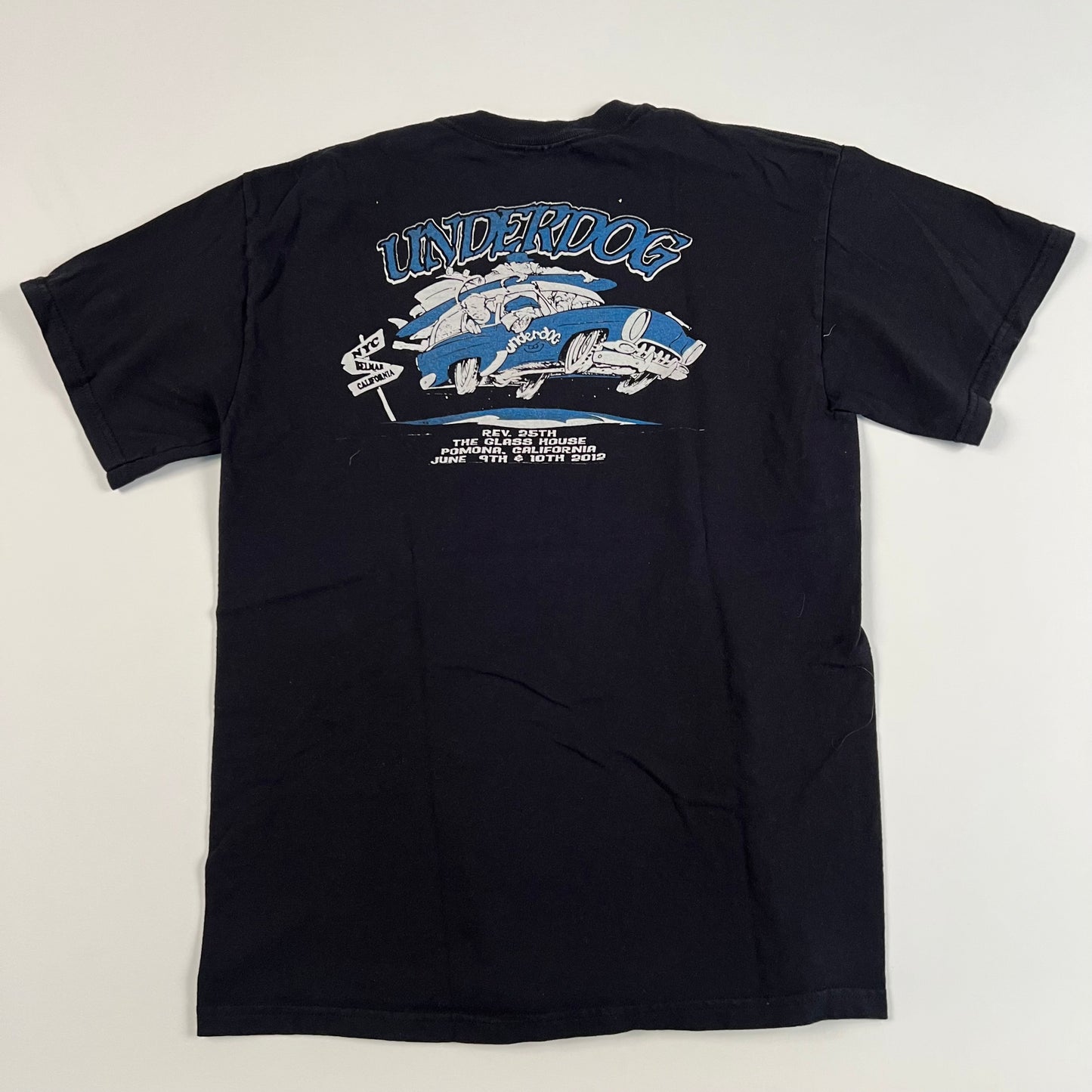 2012 Underdog Shirt Medium The Glass House California – Madd Vintage