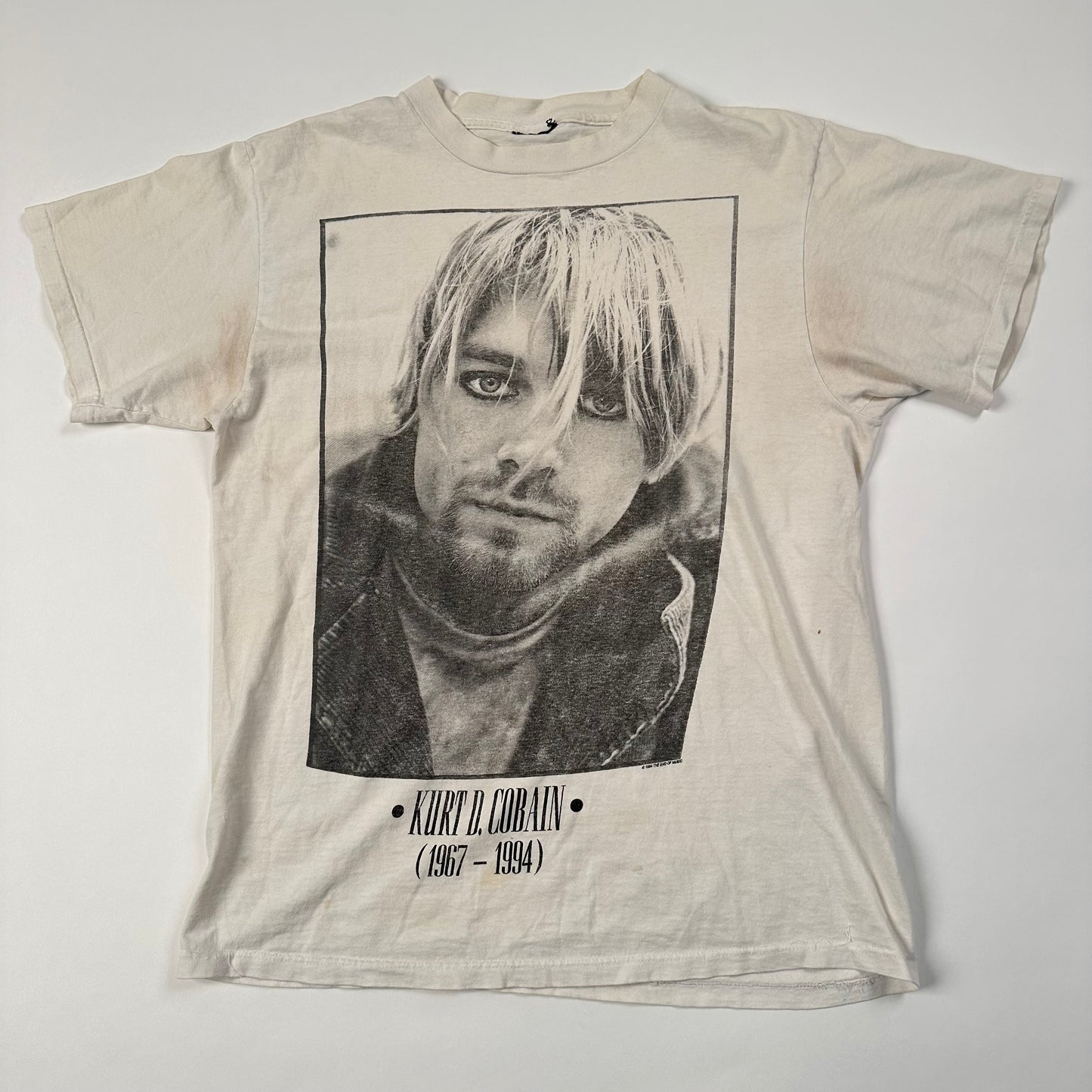 Vintage 1994 Kurt Cobain Shirt Large 1967-1994