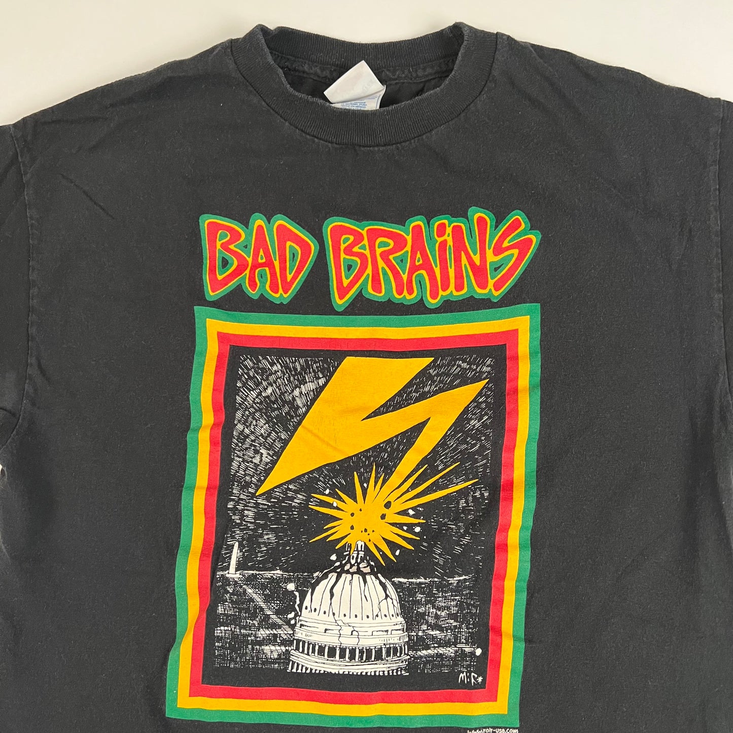 Vintage 2000s Bad Brains Shirt Medium Banned In DC