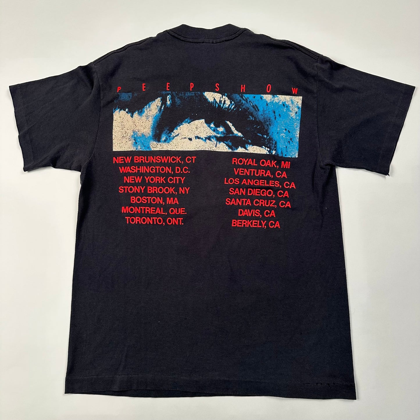 Vintage 80s Siouxsie and the Banshees Shirt Large Peepshow