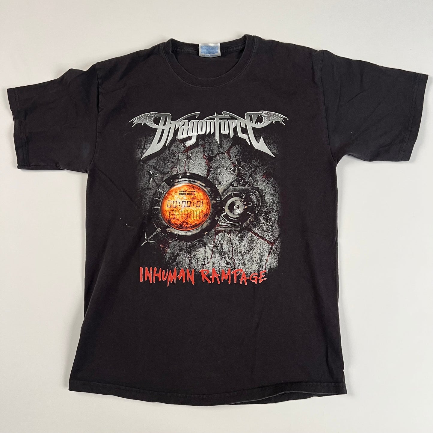 Vintage 2006 Dragonforce Shirt Medium Inhumane Rampage