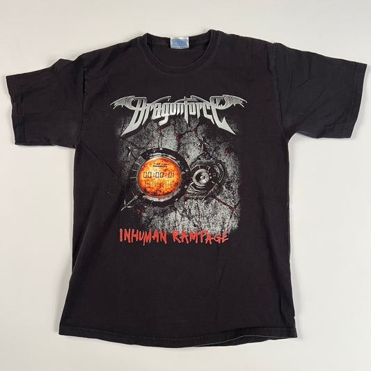 Vintage 2006 Dragonforce Shirt Medium Inhumane Rampage