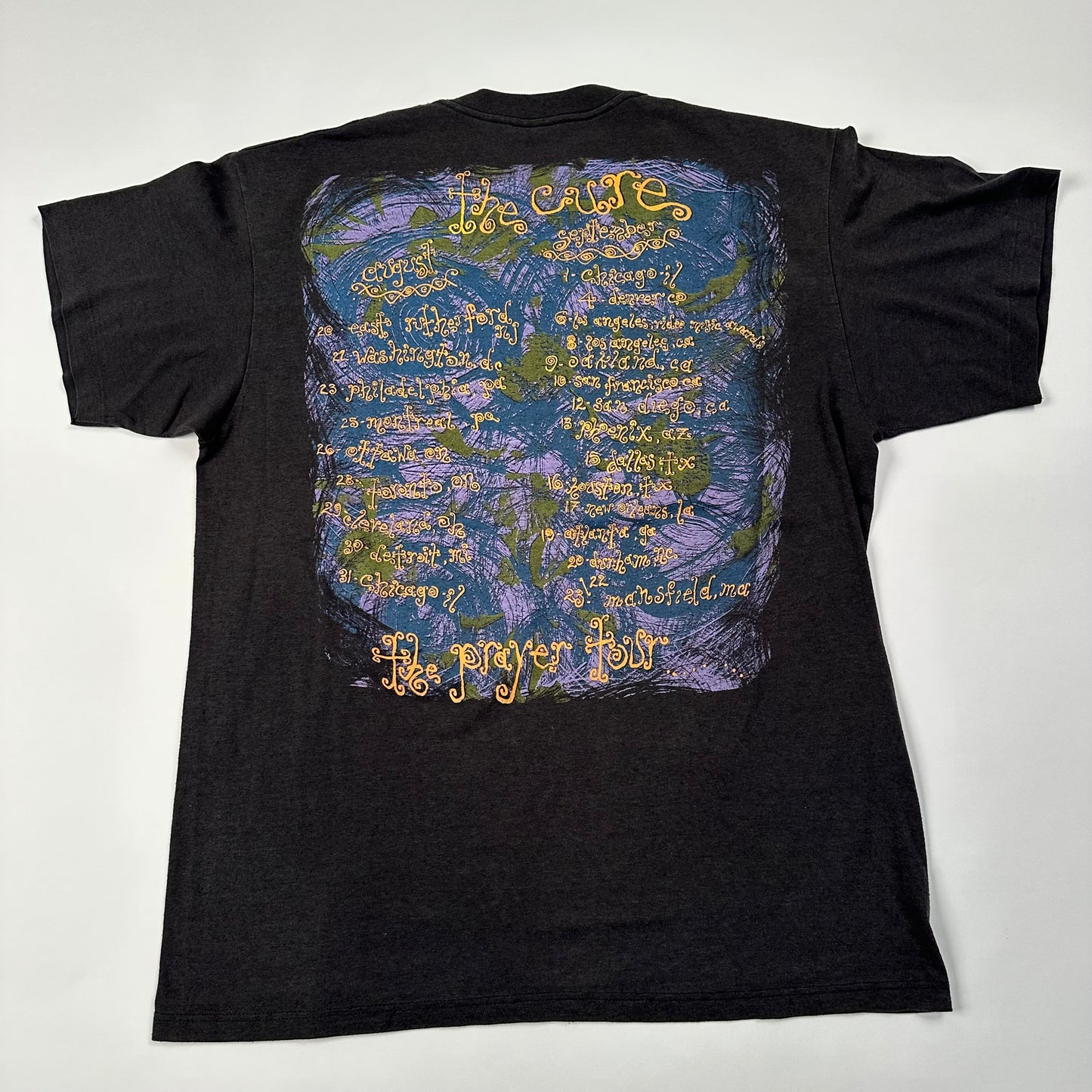 Vintage 1989 The Cure Shirt Large The Prayer Tour