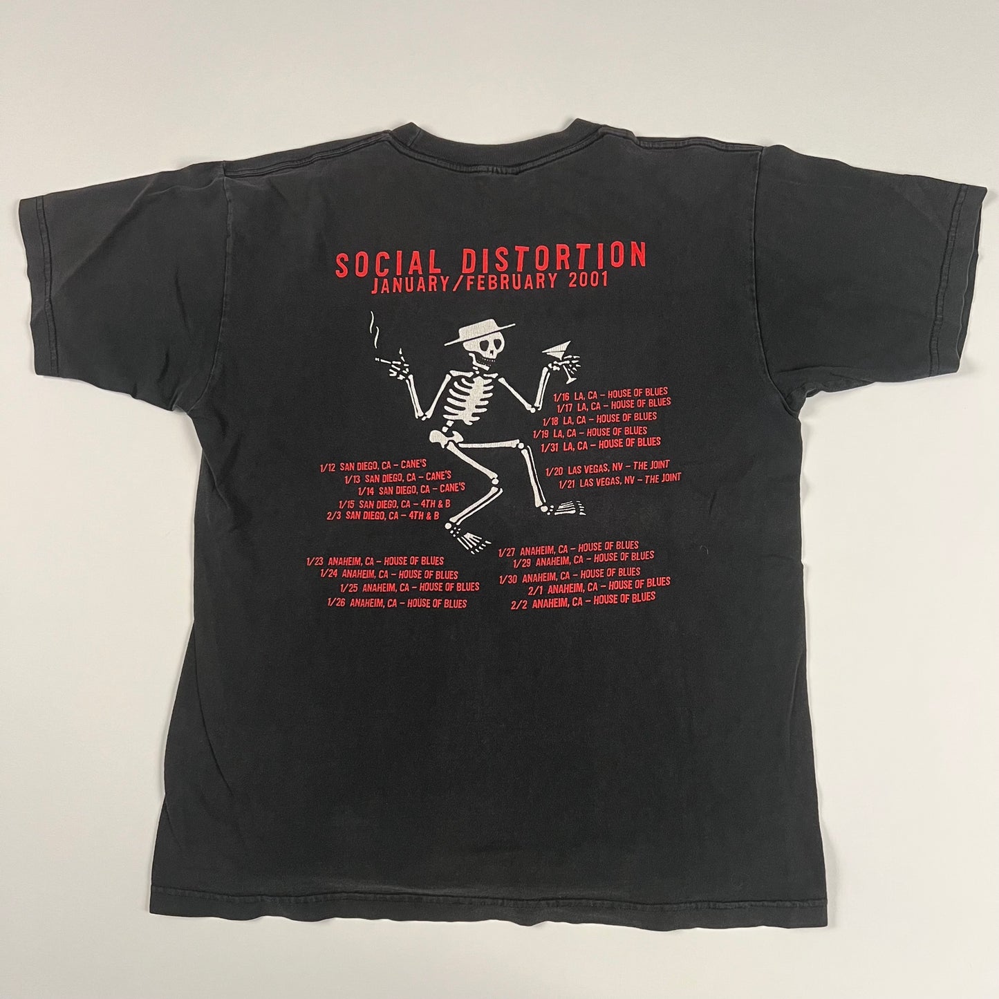 Vintage 2001 Social Distortion Shirt Large