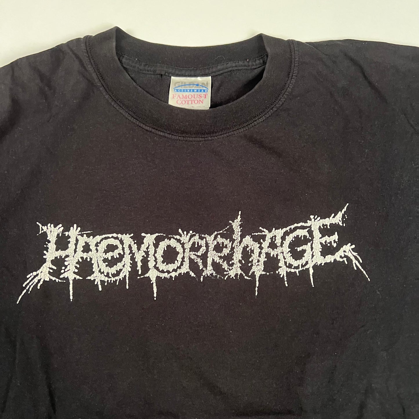 Vintage 2000s Haemorrhage Shirt XL With Cryptopsy Tour