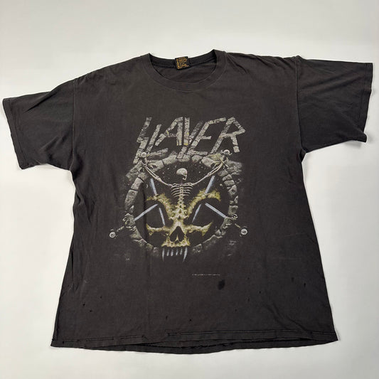 Vintage 1994 Slayer Shirt XL Divine Intervention