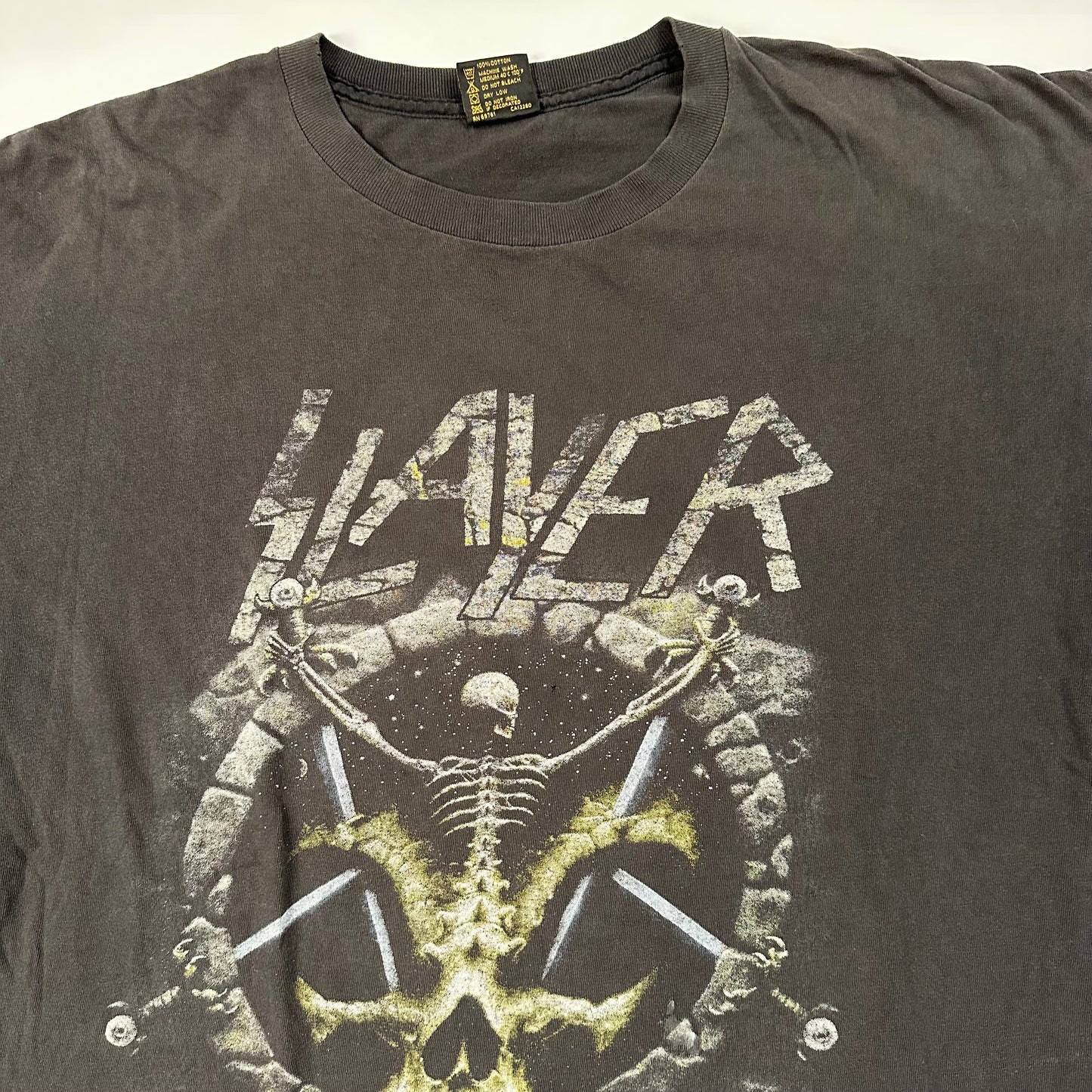 Vintage 1994 Slayer Shirt XL Divine Intervention