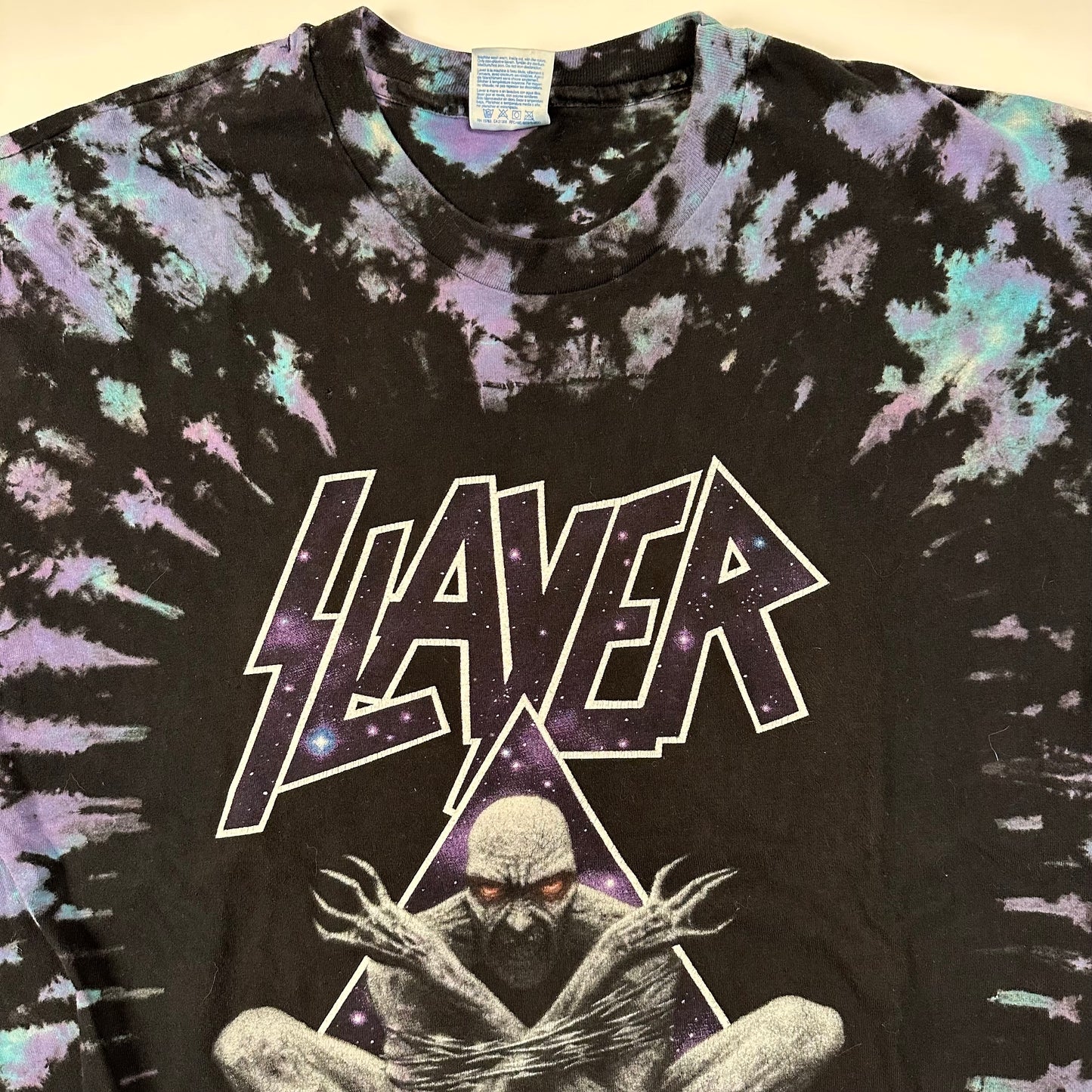 Vintage 1994 Slayer Shirt XL Devine Intervention