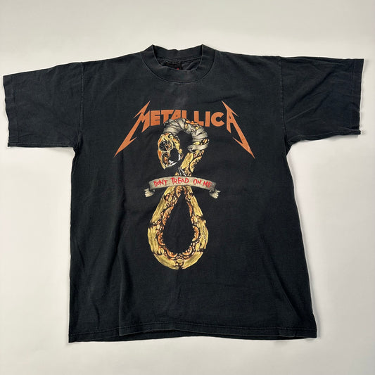 Vintage 1992 Metallica Shirt Large Don't Tread On Me