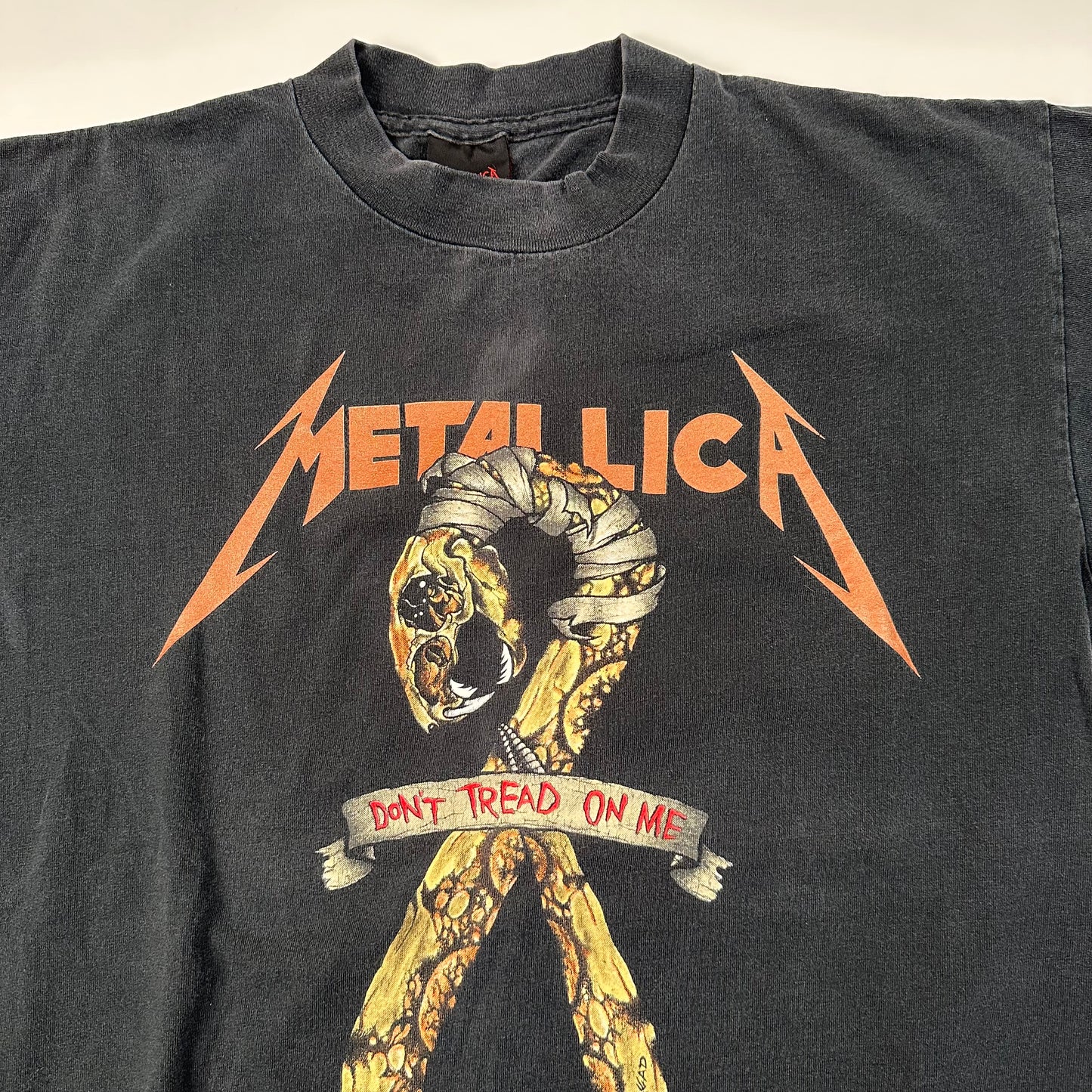 Vintage 1992 Metallica Shirt Large Don't Tread On Me