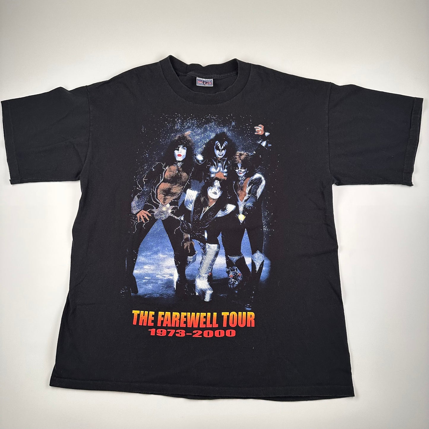 Vintage 2000 Kiss Shirt XL The Farewell Tour