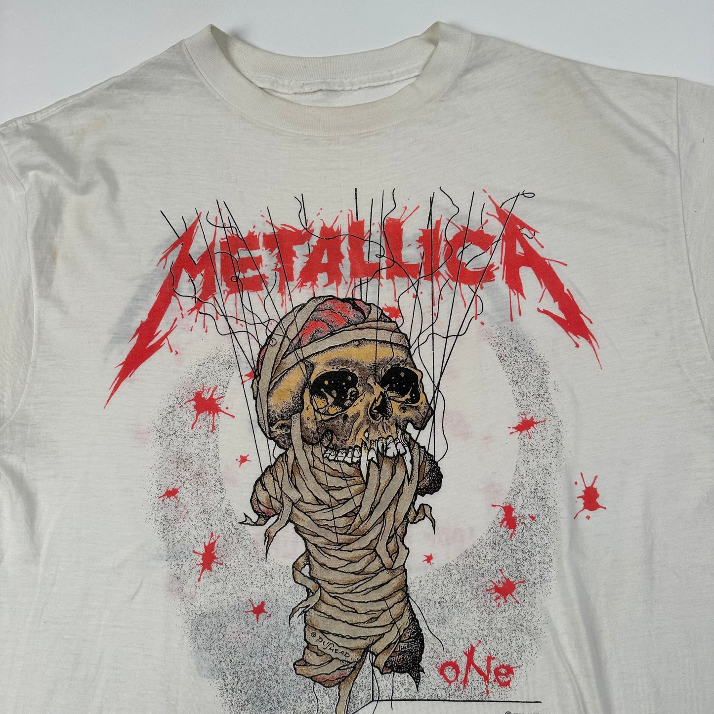 Vintage 1989 Metallica Shirt One XL