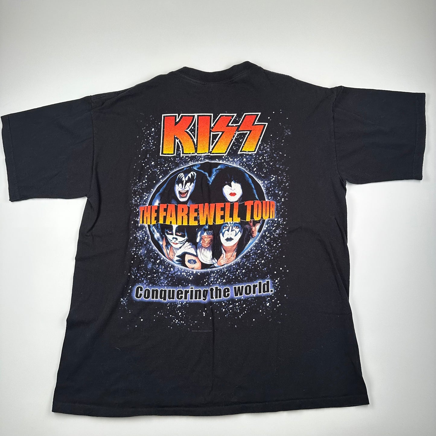 Vintage 2000 Kiss Shirt XL The Farewell Tour