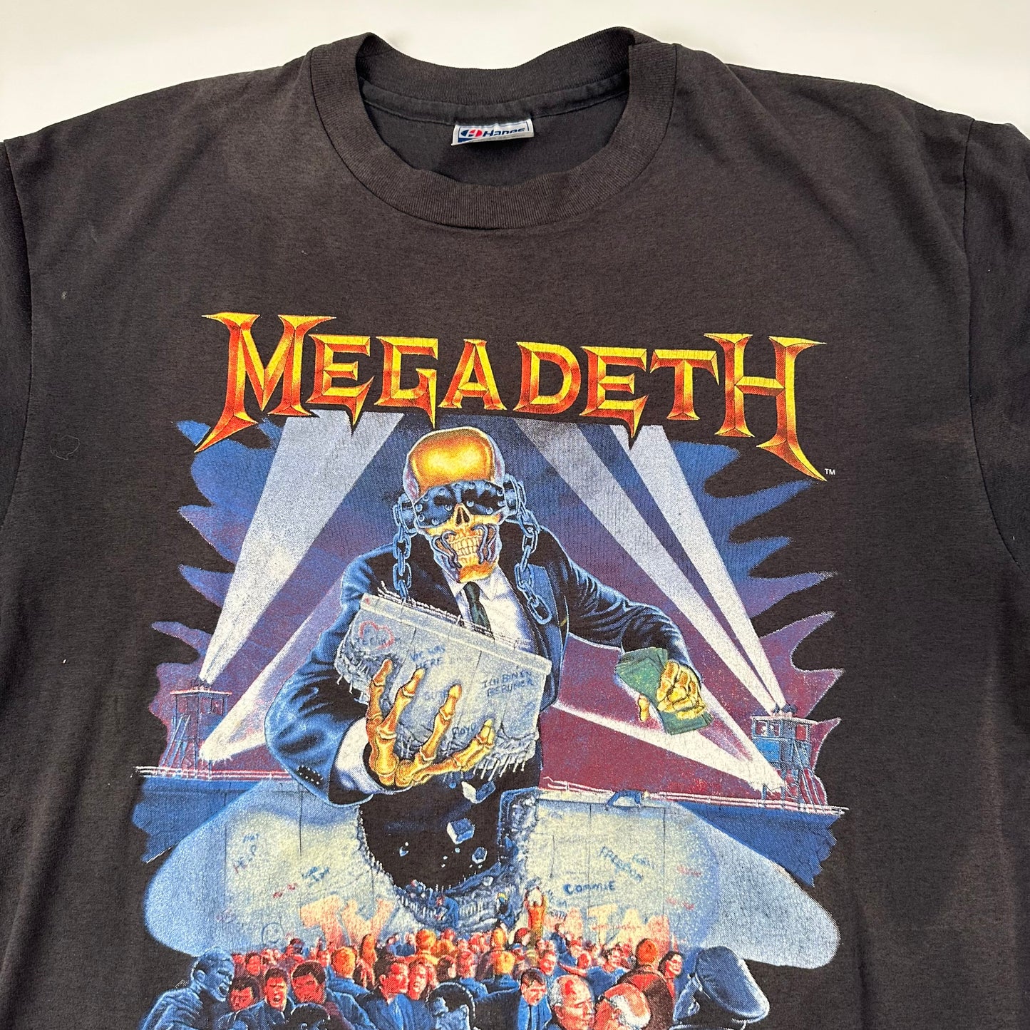 Vintage 1990 Megadeth Shirt Large