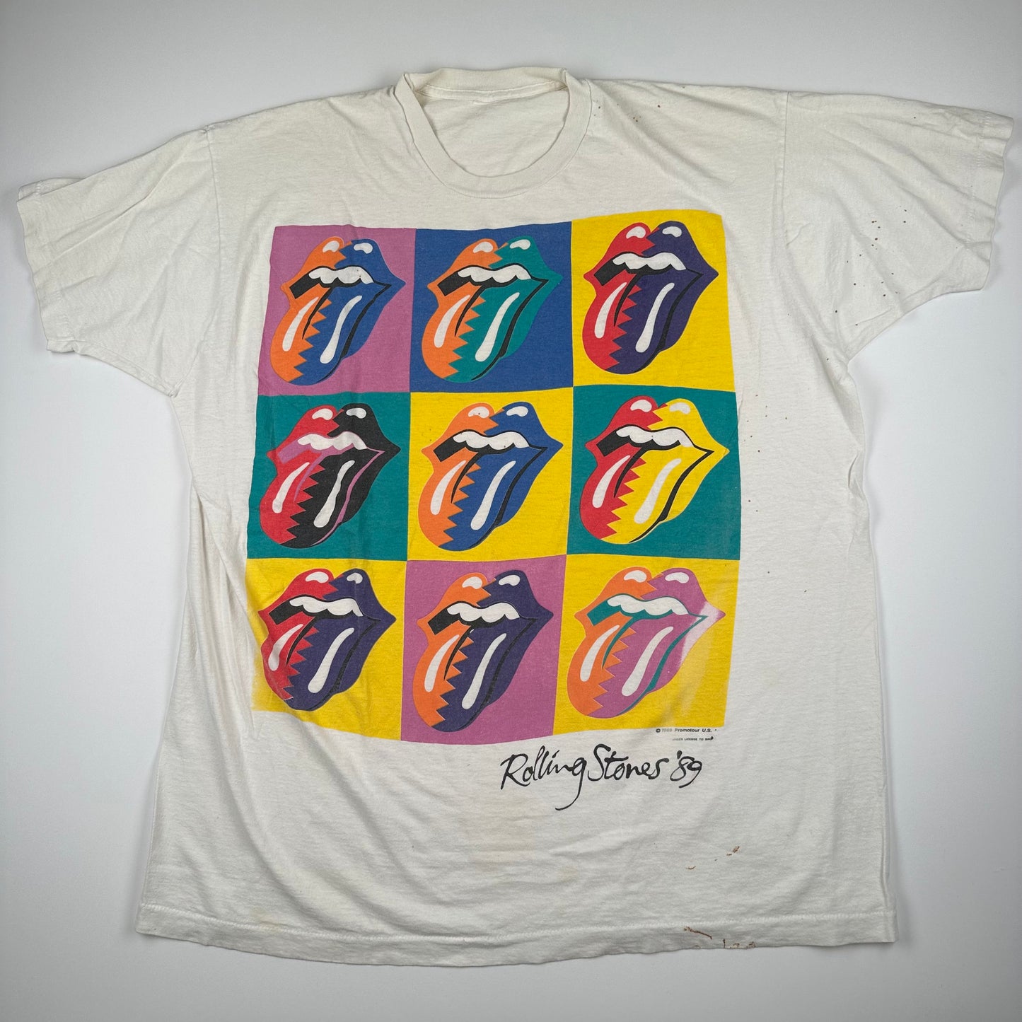 Vintage 1989 Rolling Stones Shirt XXL