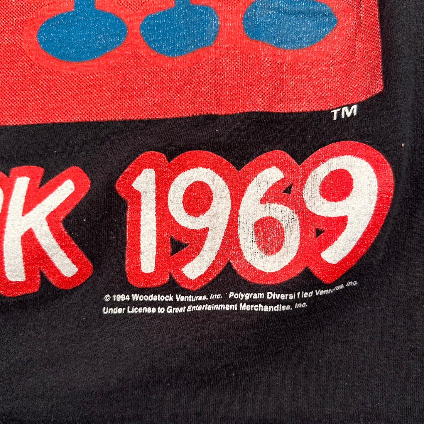 Vintage 1994 Woodstock Shirt Large