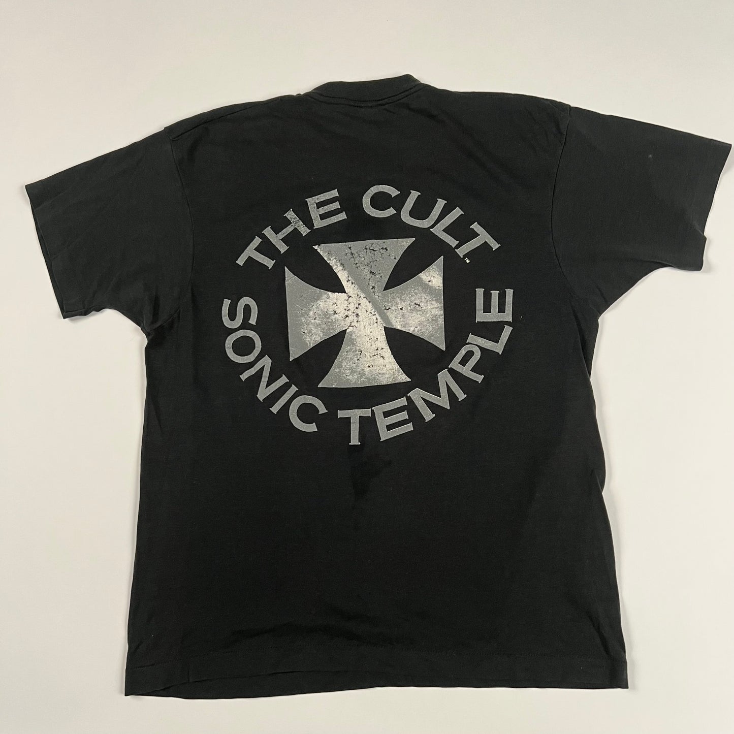 Vintage 1989 The Cult Shirt Large Sonic Temple