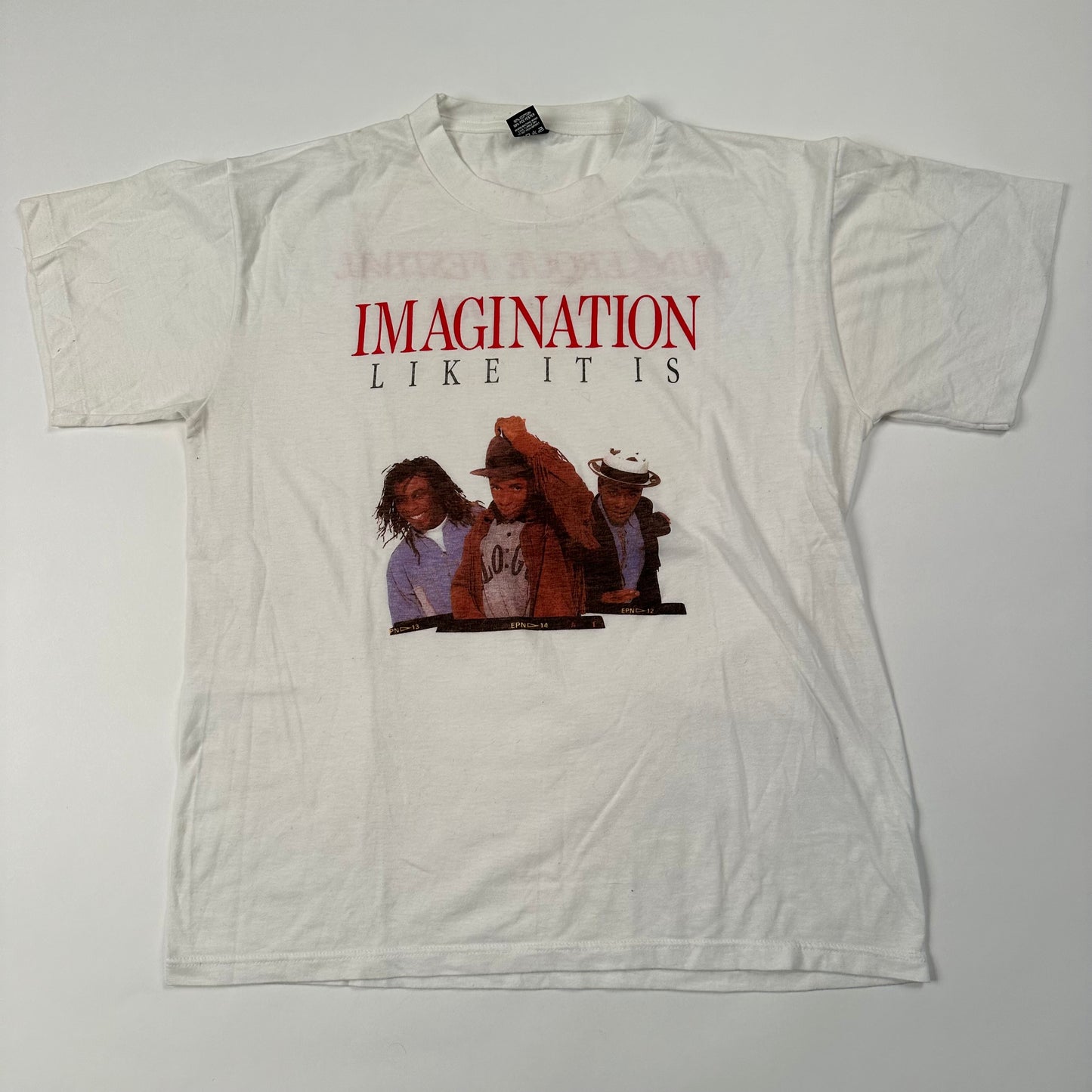 Vintage 1989 Imagination Shirt XL Like It Is Dunkerque Festival