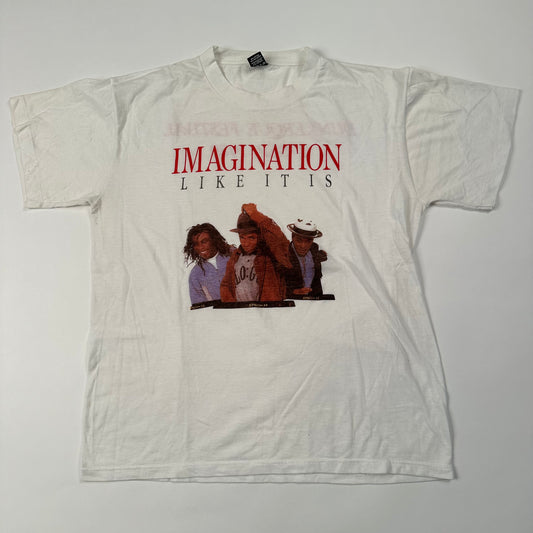 Vintage 1989 Imagination Shirt XL Like It Is Dunkerque Festival