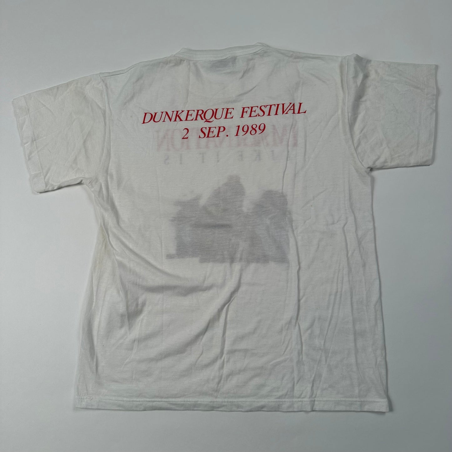 Vintage 1989 Imagination Shirt XL Like It Is Dunkerque Festival