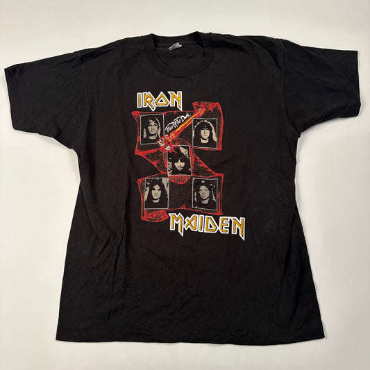 Vintage 1992 Iron Maiden Shirt XL Fear Of The Dark