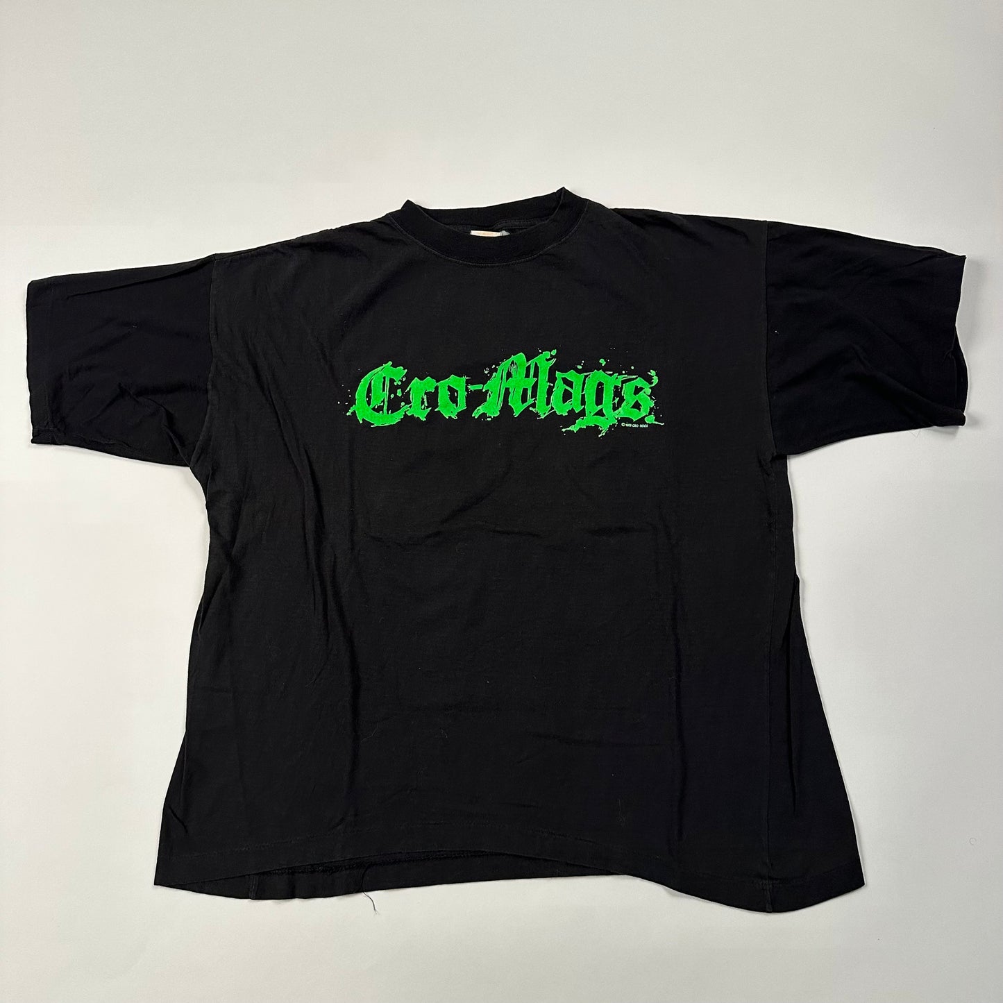 Vintage 1991 Cro-Mags Shirt XL Anniversary Tour