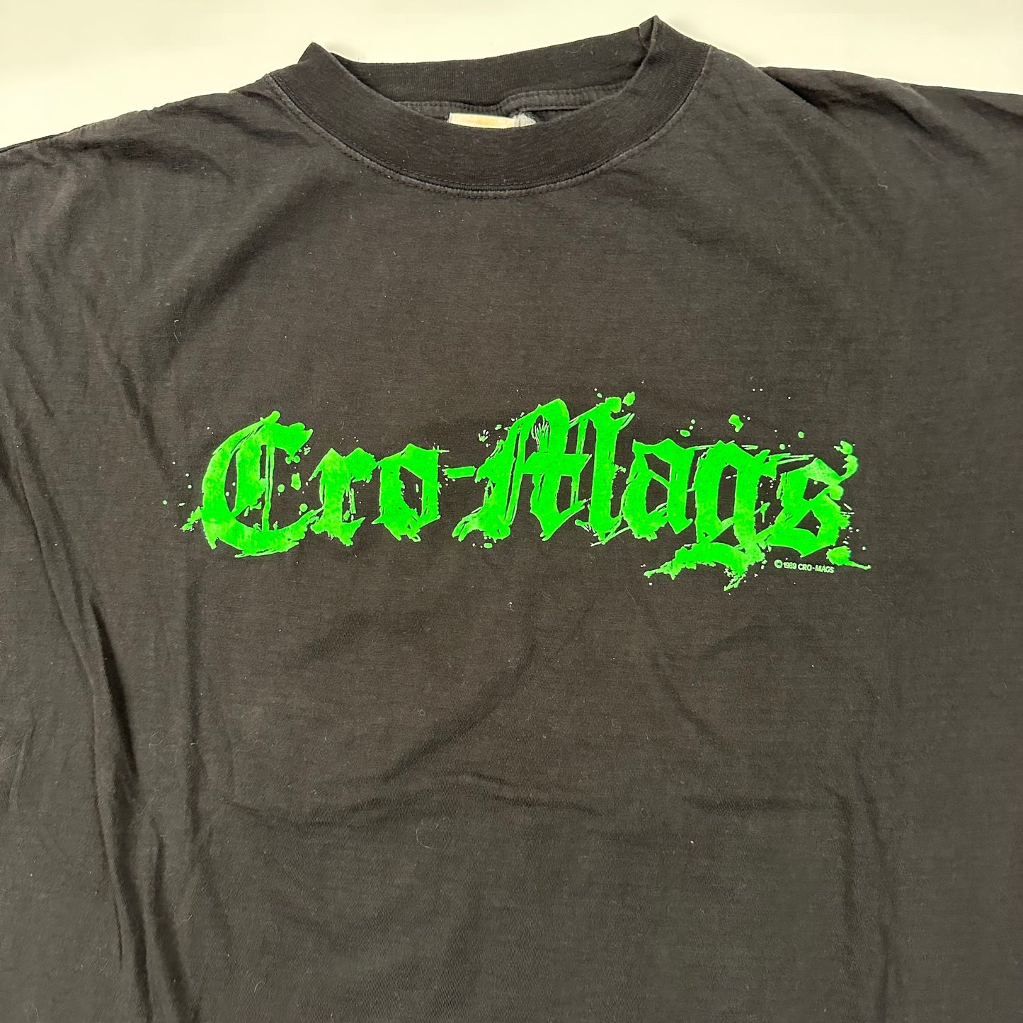 Vintage 1991 Cro-Mags Shirt XL Anniversary Tour