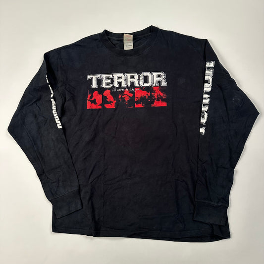 Vintage 2000s Terror Long Sleeve Shirt XL Lowest Of The Low