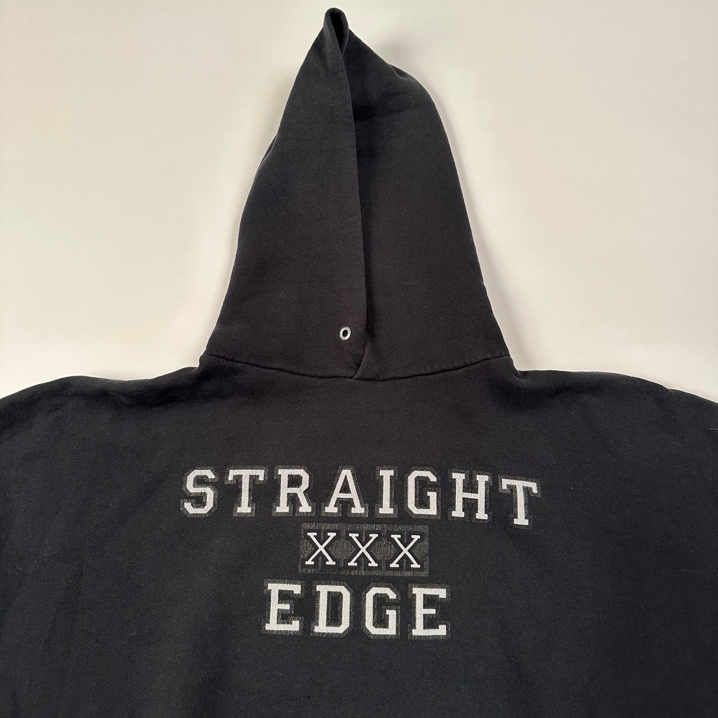 Vintage 90s Straight Edge Sweatshirt Large Drinking Sucks