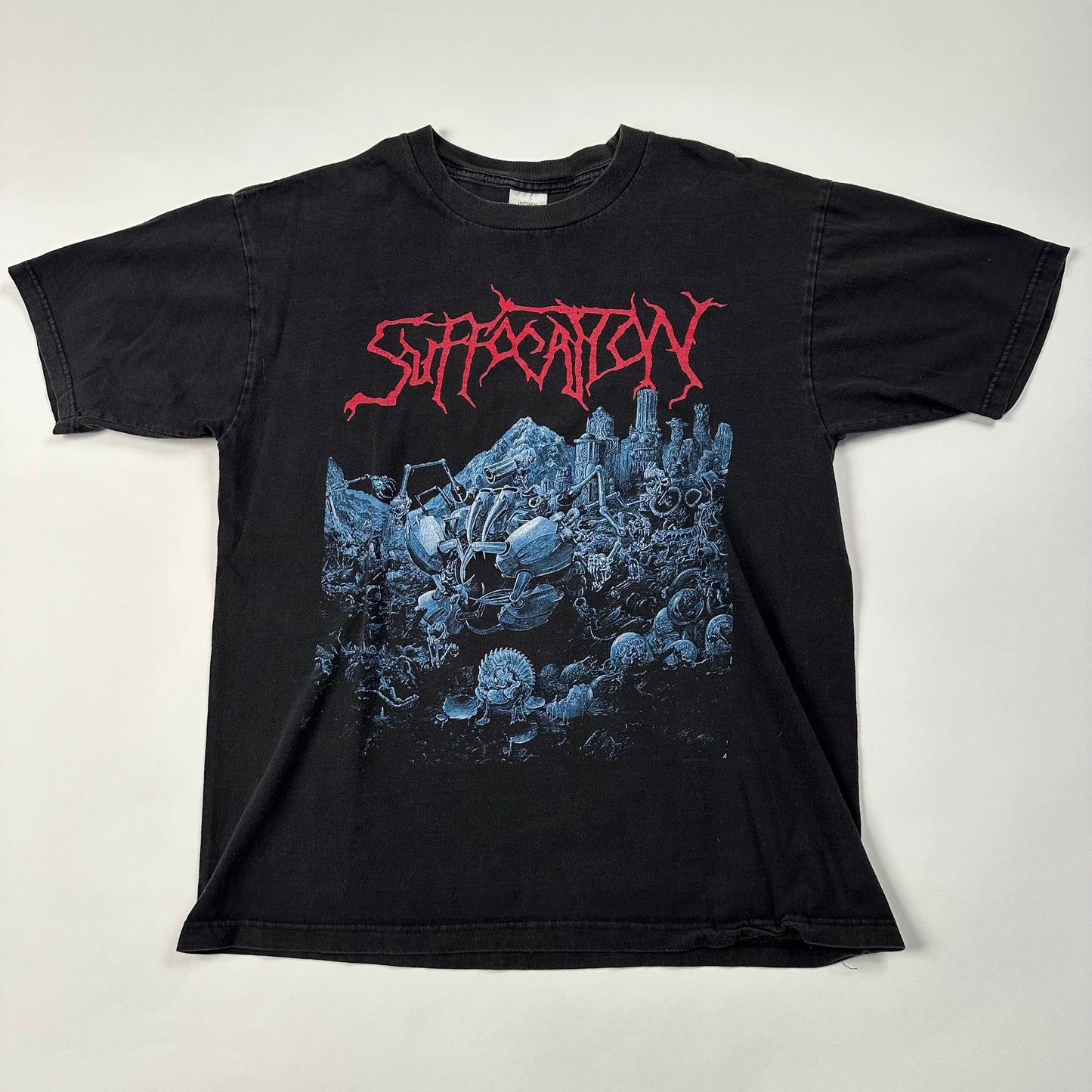 Vintage 90s Suffocation Shirt Large Effigy Of The Forgotten