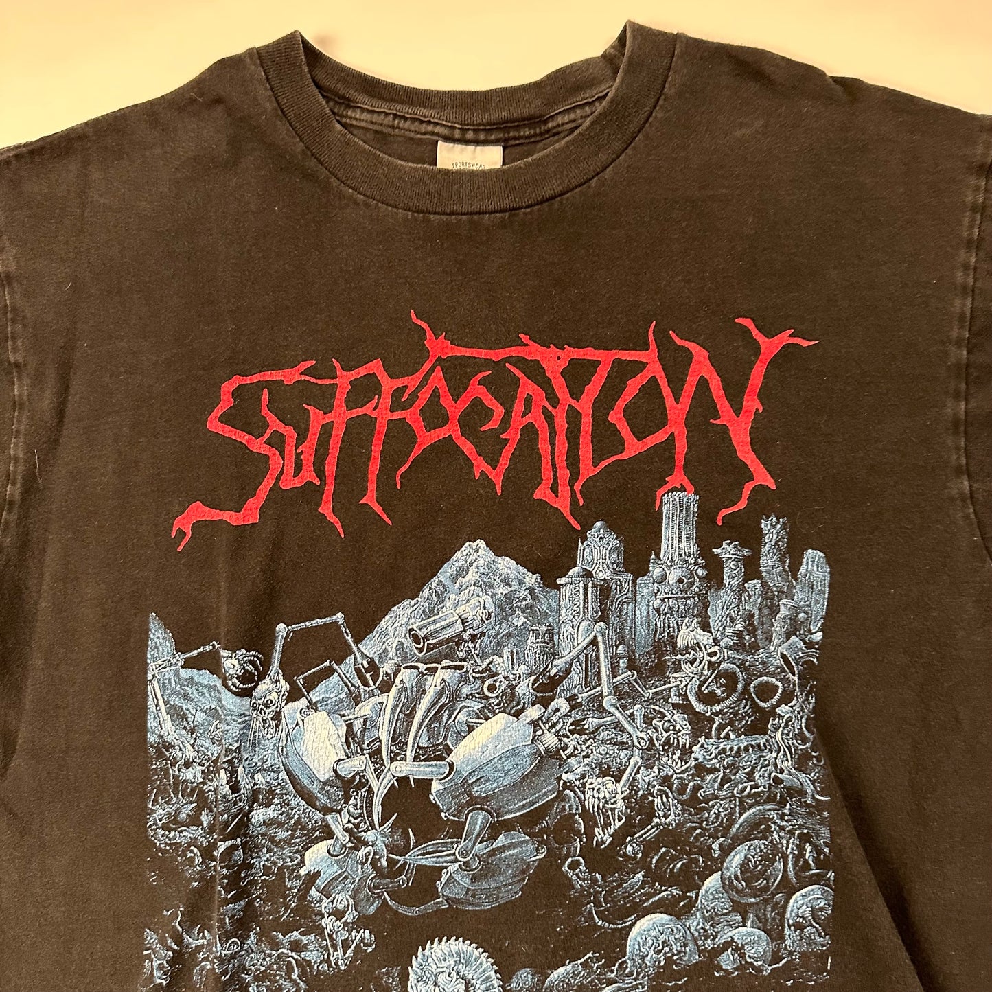 Vintage 90s Suffocation Shirt Large Effigy Of The Forgotten