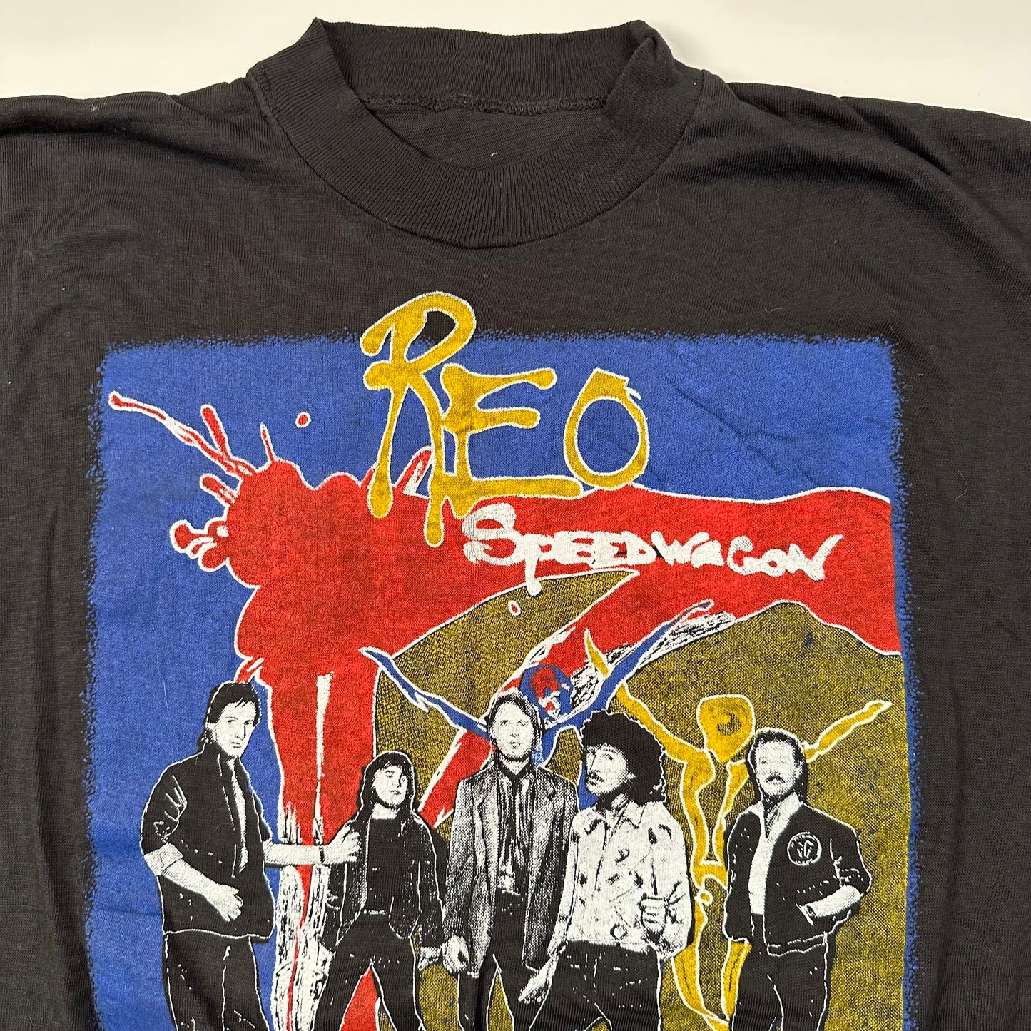 DRY ROT Vintage 80s Reo Speedwagon Shirt Large