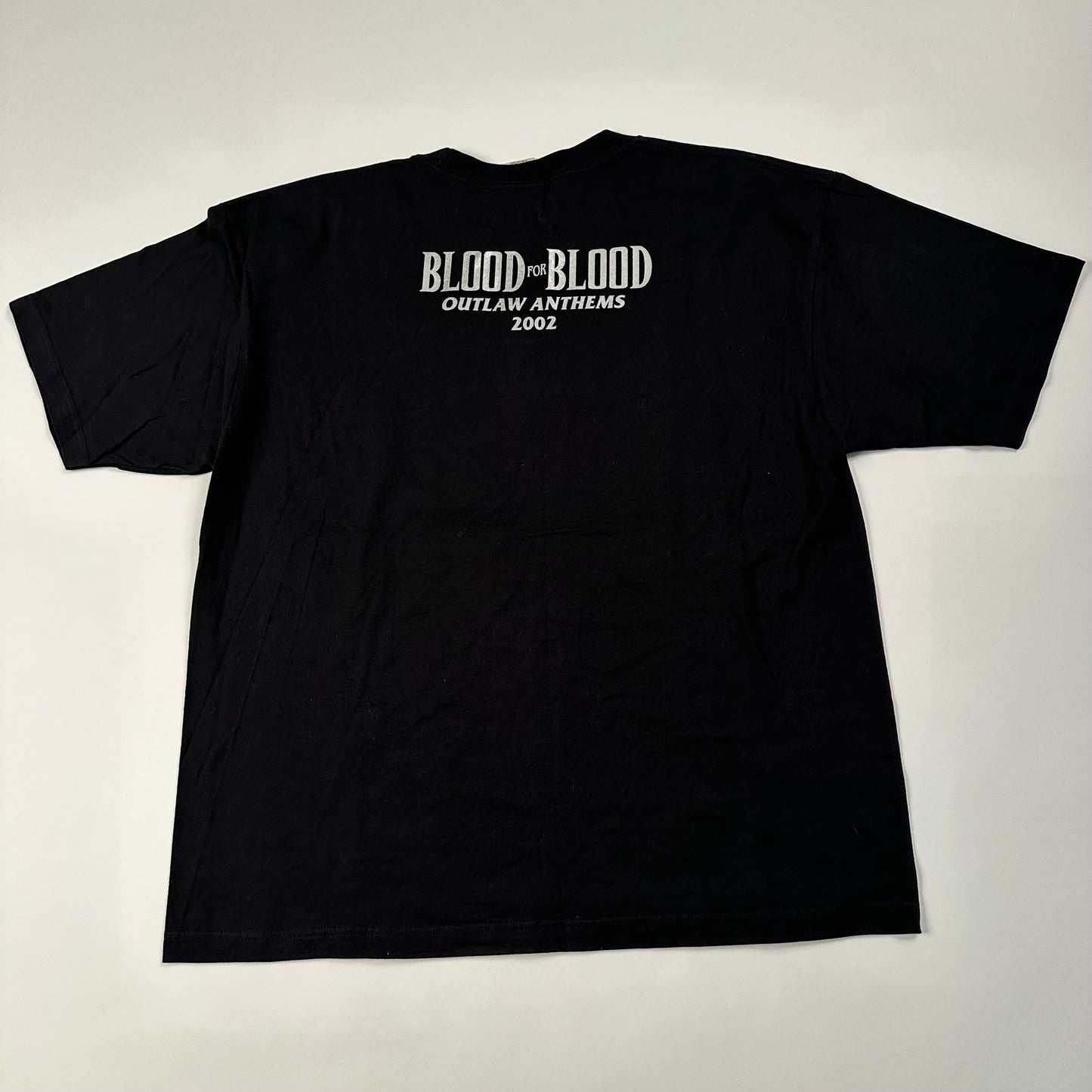 Vintage 2002 Blood For Blood Shirt XL Outlaw Anthems