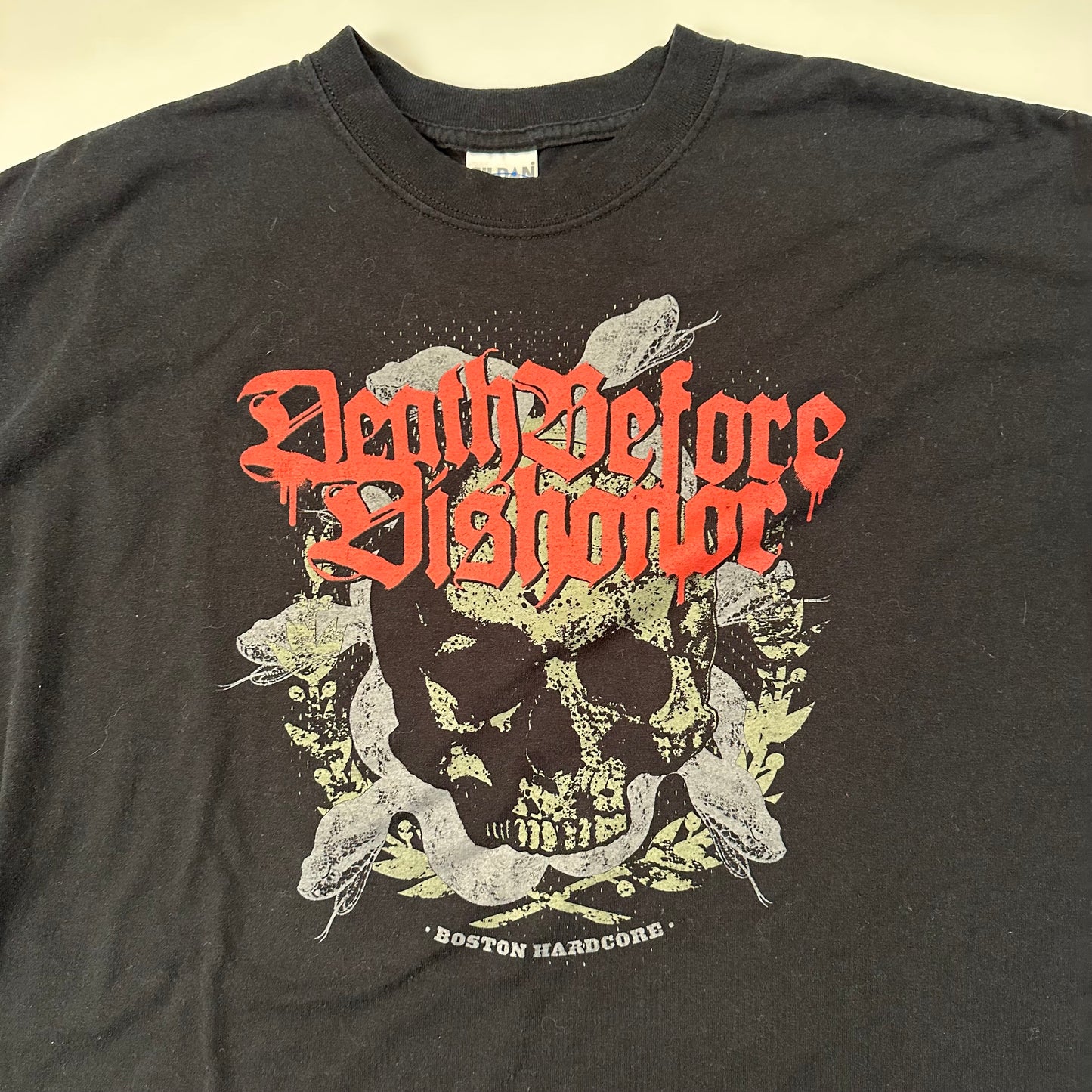 Vintage 2000s Death Before Dishonor Shirt XL