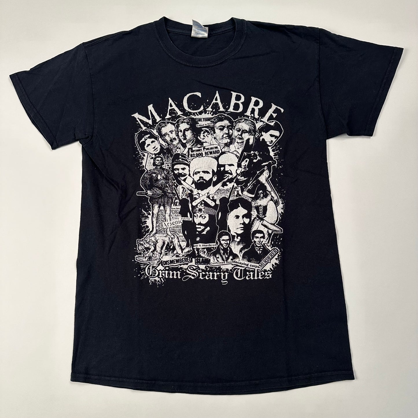 Macabre Shirt Medium Grim Scary Tales